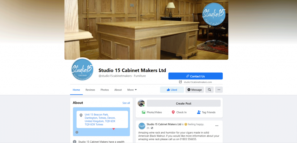 Studio 15 move onto Facebook – come Like us and follow our exploits…